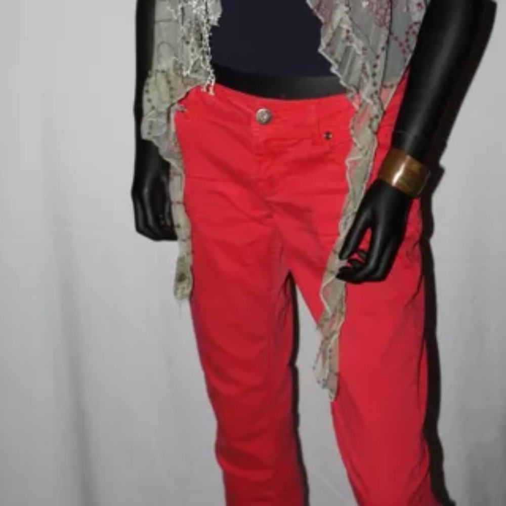 Gently Used Jeans, Coral Size Jr. 9, Like New